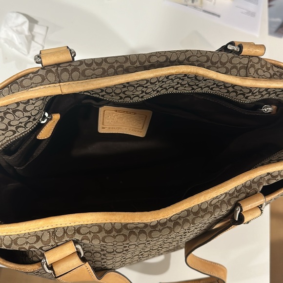 Coach diaper bag
